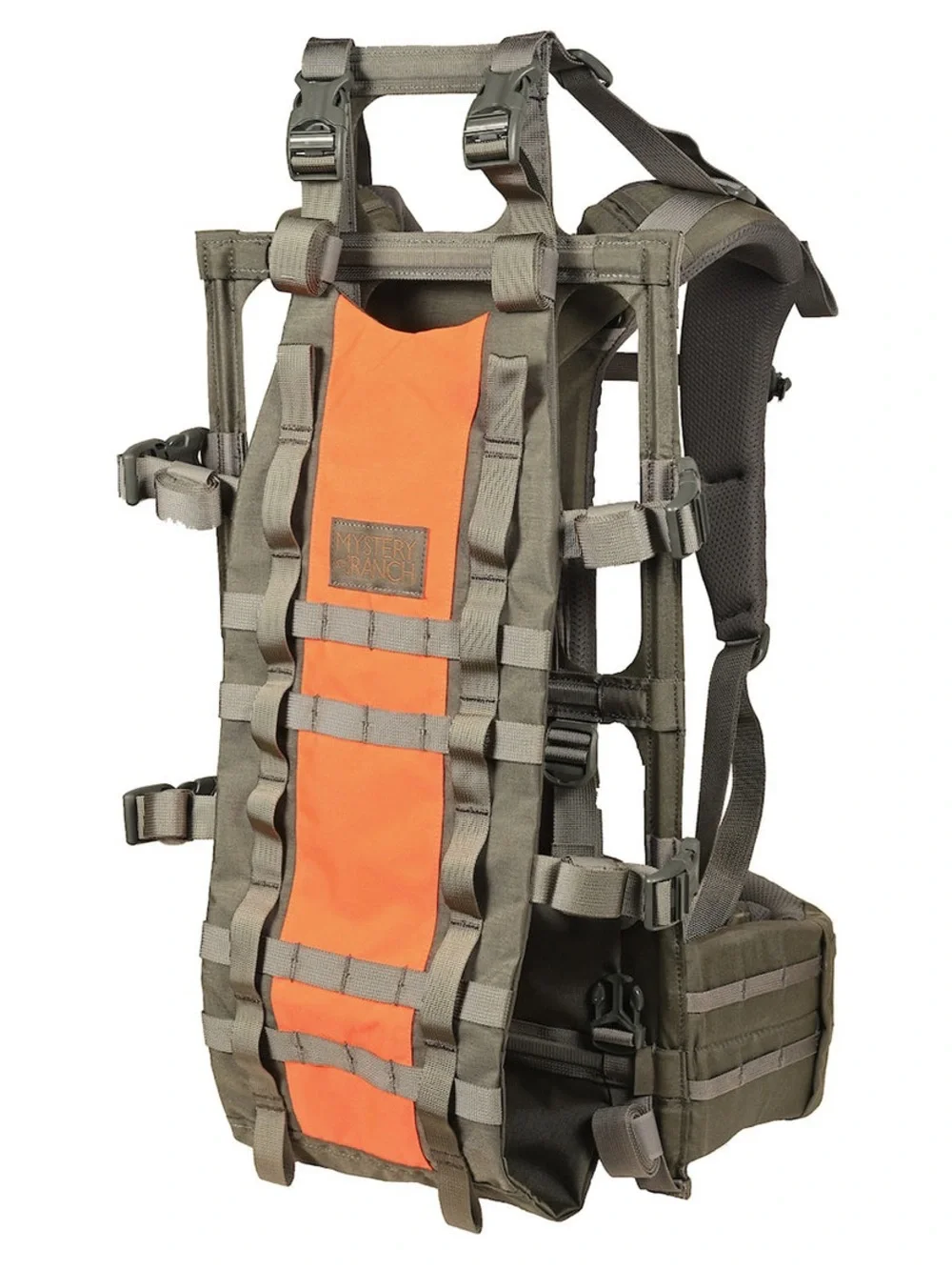 Mystery Ranch Back Strap – Blaze Orange / Foliage Green Hunting Load Sling NWOT